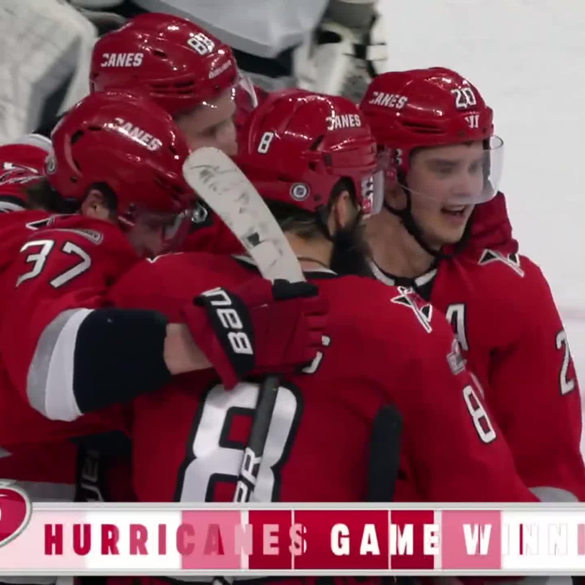 THE CANES COME BACK FROM DOWN 4-1 TO WIN IN OT 🚨
