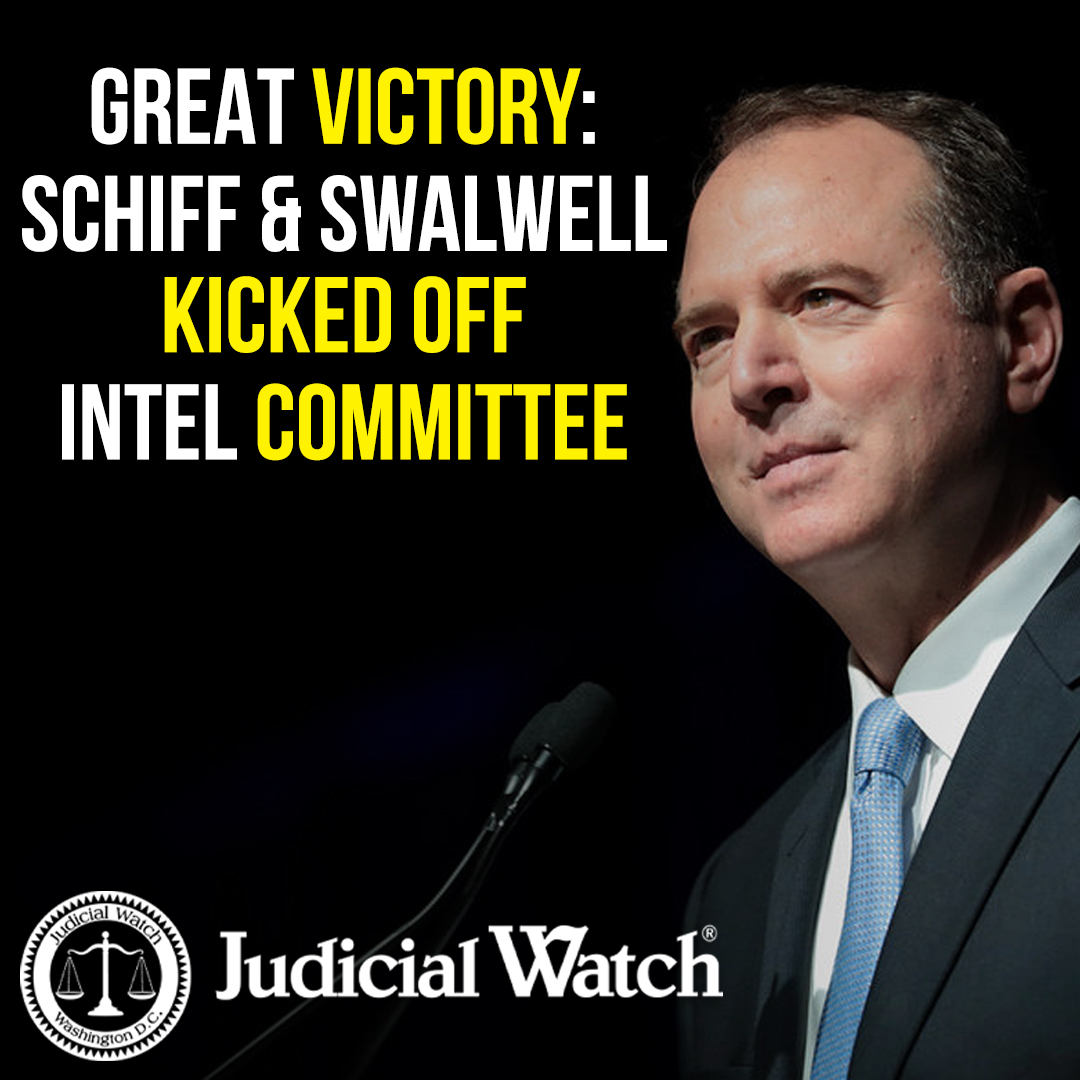 America is a bit safer today because Kevin McCarthy kicked Schiff and Swalwell off the Intel Committee.