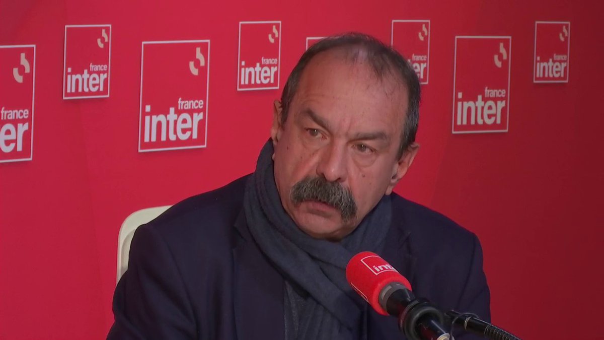 Philippe Martinez (CGT) : "La mobilisation est toujours plus forte, et elle est étendue sur l'ensemble du territoire" #le7930inter