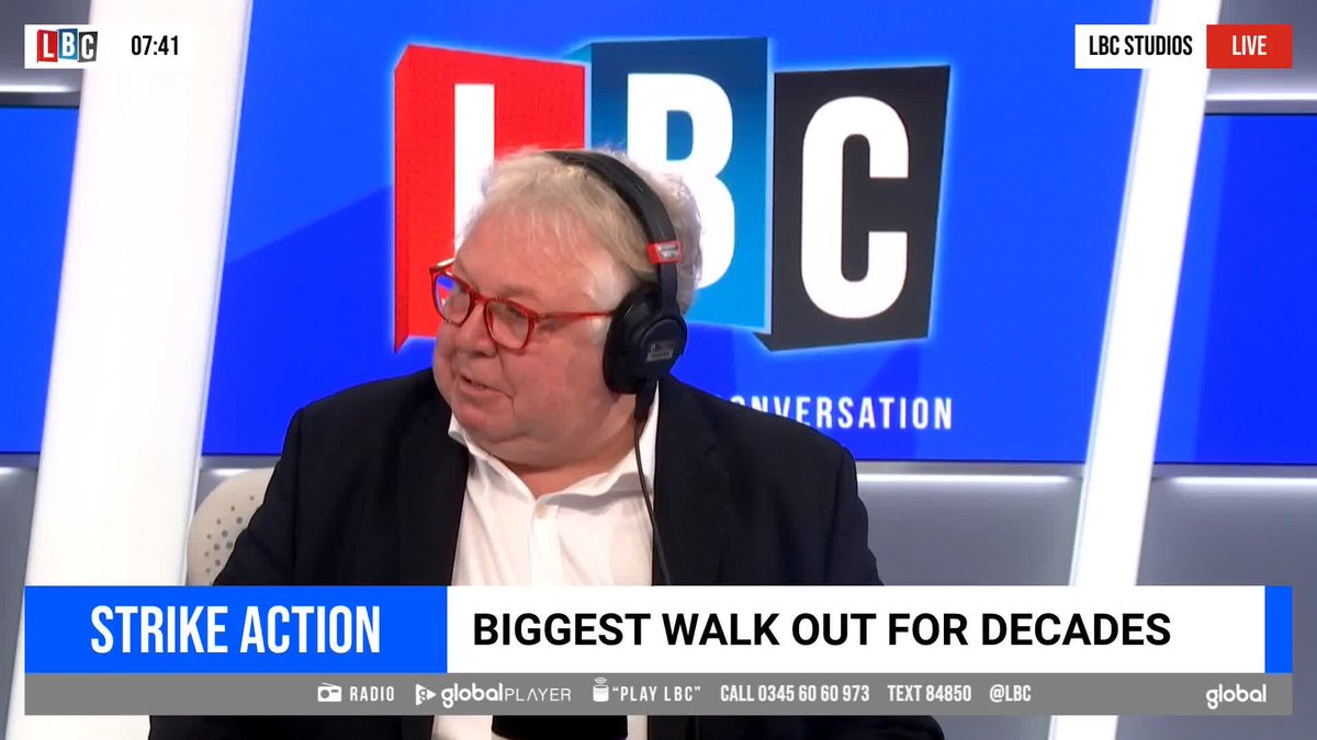'My wife's a teacher... she waited until Friday to tell me she's striking!' The teacher strikes have caused a 'massive debate' in this caller's household... Nick Ferrari #WalkoutWednesday