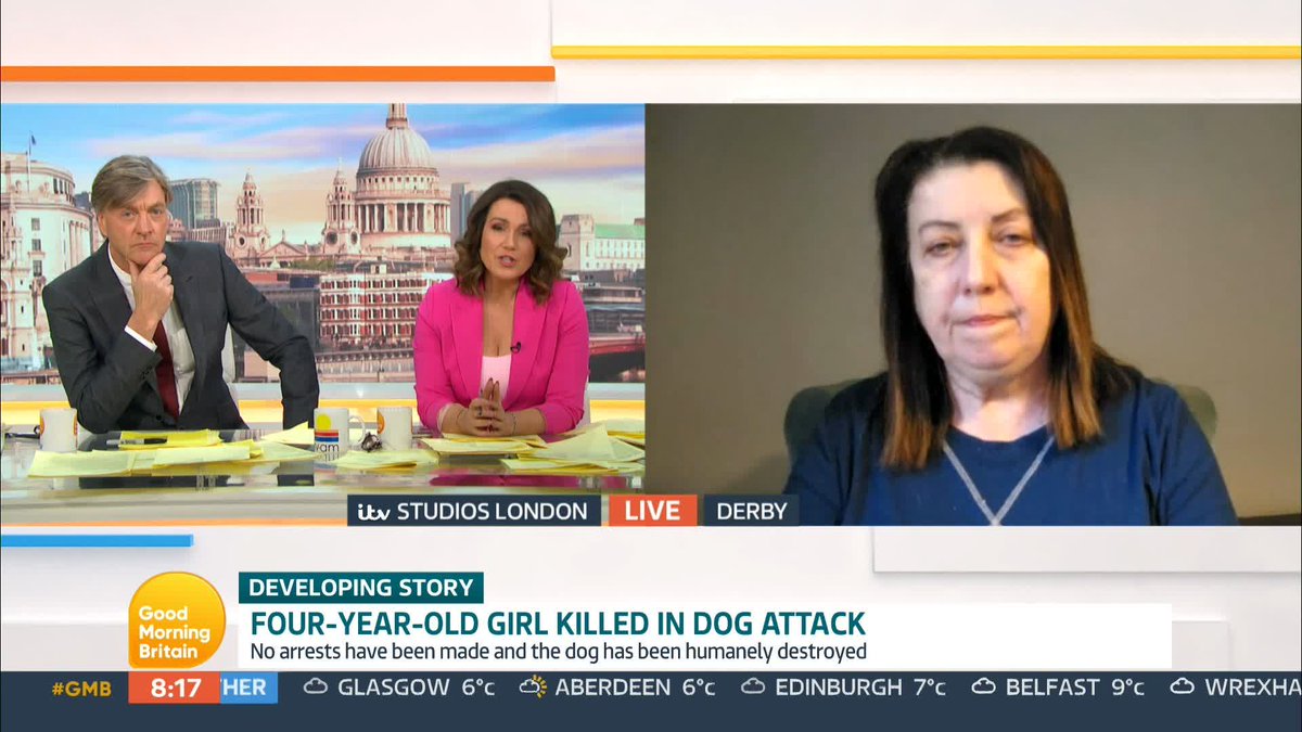 'Dog owners need to take proper responsibility.' Susanna Reid asks dog training expert Debbie Connolly about what people should do if they are approached by dogs who are off leads.