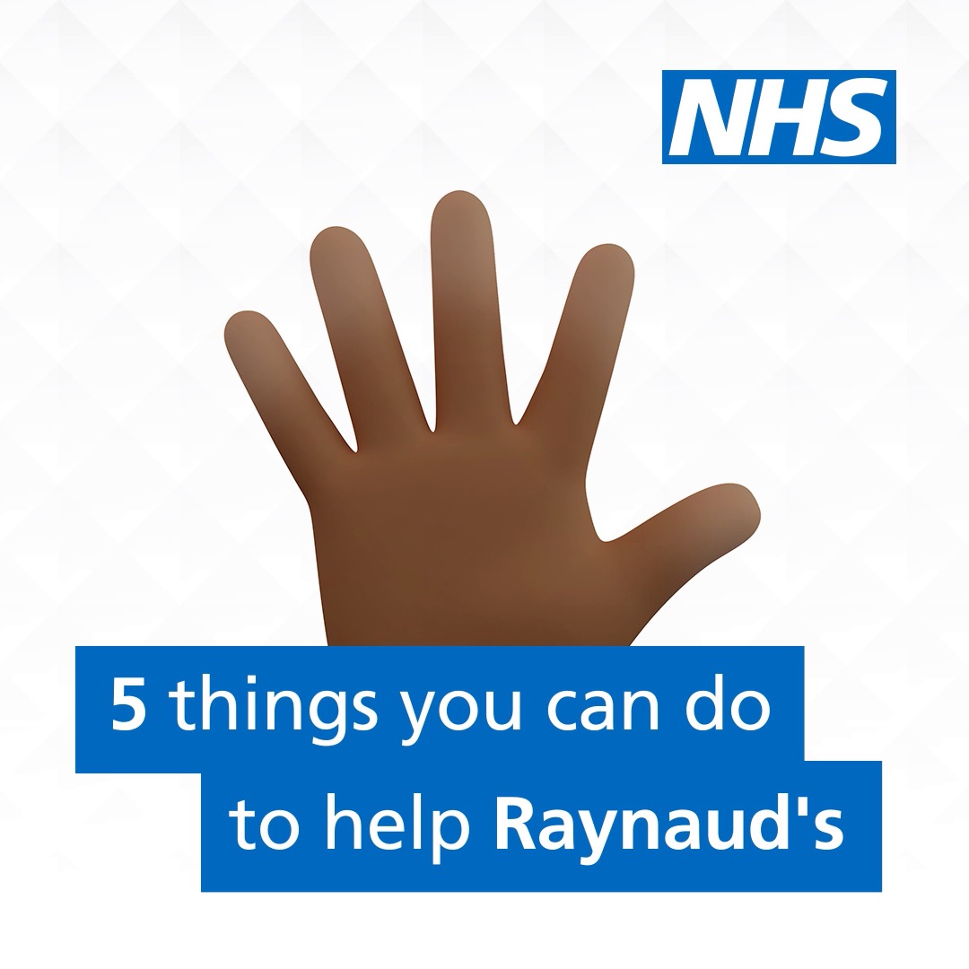 February is #RaynaudsAwarenessMonth. Raynaud’s is a condition where the small blood vessels of the fingers become narrow, causing your fingers to feel cold, change colour and become painful. Read more about Raynaud’s ➡️