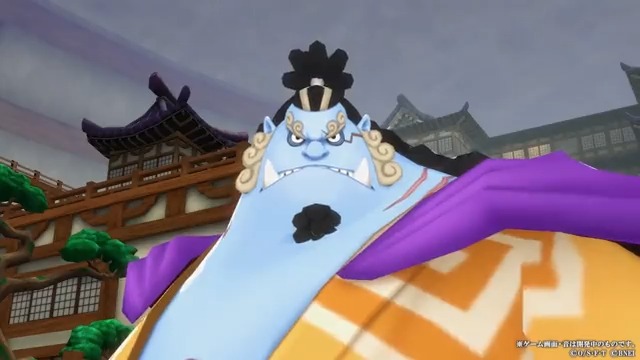 【新キャラクター紹介】 ■鬼ヶ島討ち入り ジンベエ 属性:青 スタイル:ディフェンダー キャラタイプ「能力者」に対して強い特性を持つディフェンダーだ🛡 『鬼瓦正拳』発動中は、K.O. されるダメージを受けても残り体力1で耐えることができるぞ! #バウンティラッシュ #ONEPIECE