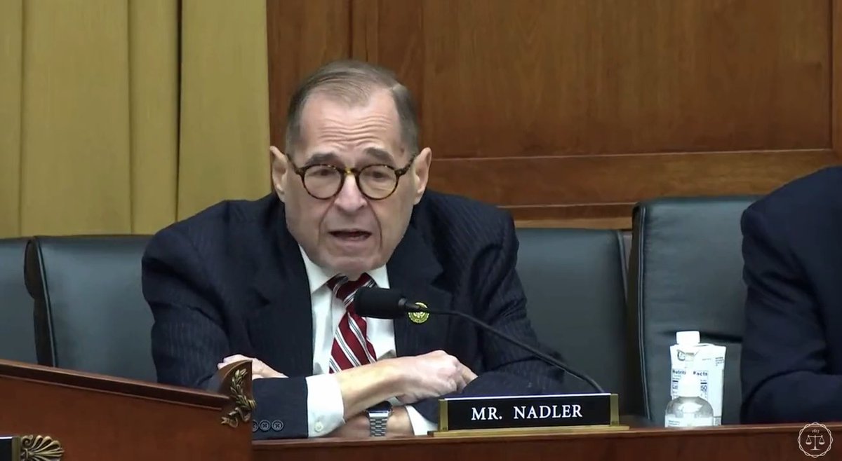 Unbelievable. Rep. Nadler just said he opposes @RepMattGaetz's offer to say the PLEDGE OF ALLEGIANCE before Judiciary Committee meetings.