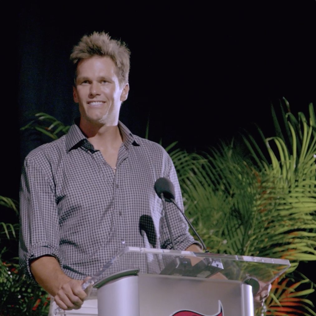 We'll never forget Tom Brady's ring ceremony speech 💍🐐