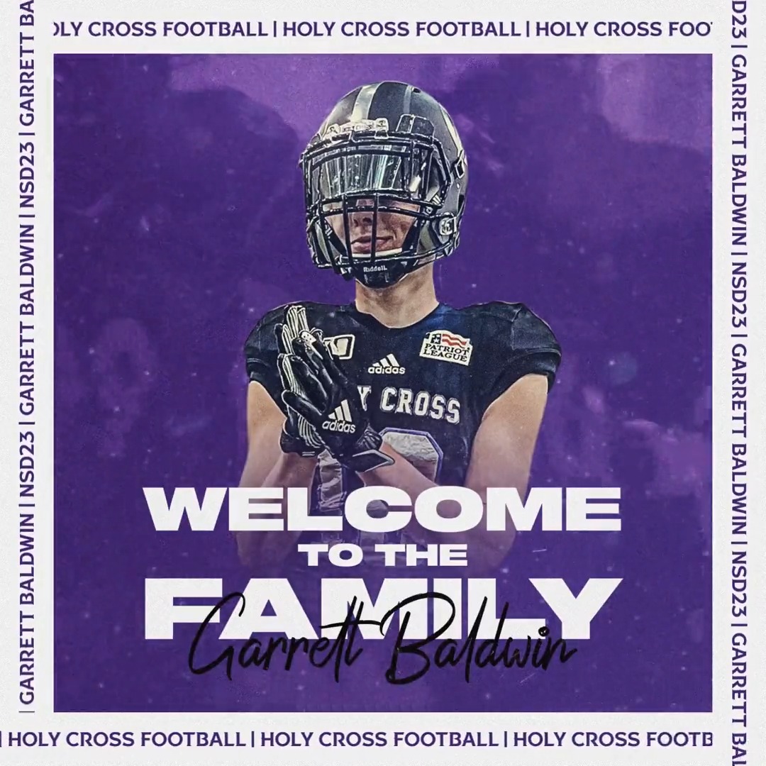 We're thrilled to welcome Garrett Baldwin to The Hill! #NSD23 | #GoCrossGo