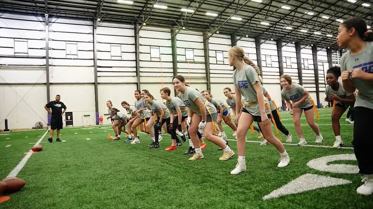 Today, as we celebrate National Girls and Women in Sports Day, we're thrilled to announce a new partnership with Under Armour and Frederick County Public Schools to develop high school girls' flag football programs! More info: