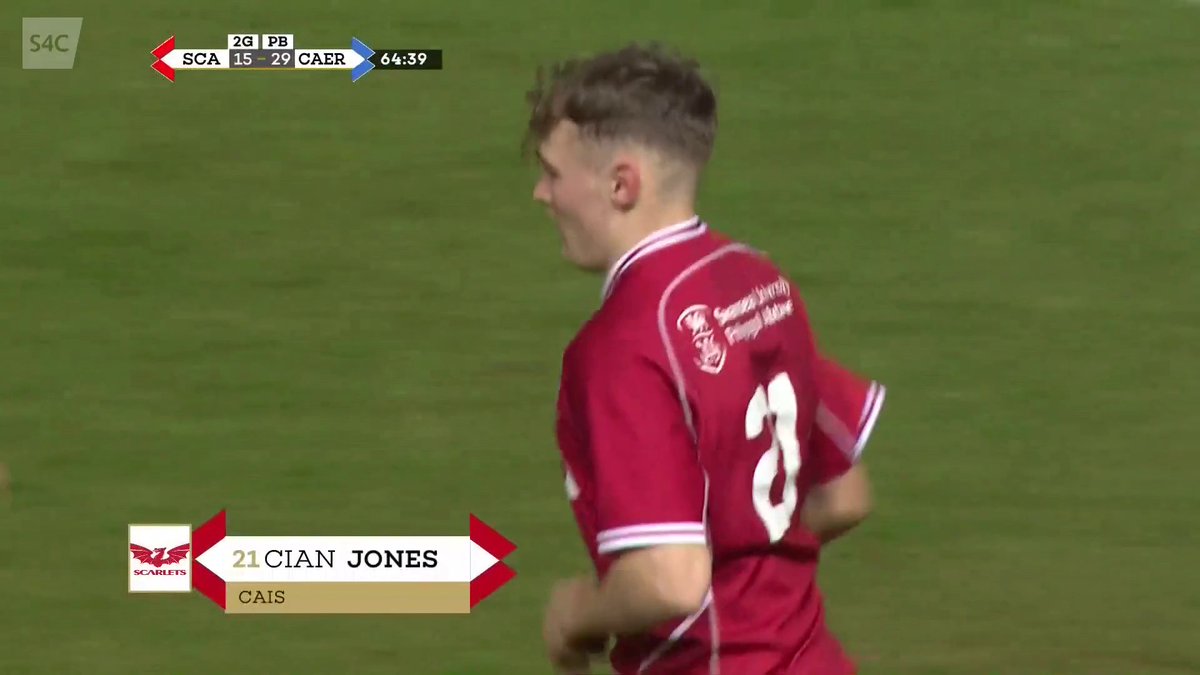 CAIS ๐ 64'- Cian Jones Ail gais iโr Scarlets ๐ A second try for the Scarlets ๐ Scarlets Rugby 17-29 Cardiff Rugby ๐ฒ Rygbi Byw | Live Rugby: ๐ฒ | Welsh Rugby Union ๐ด๓ ง๓ ข๓ ท๓ ฌ๓ ณ๓ ฟ