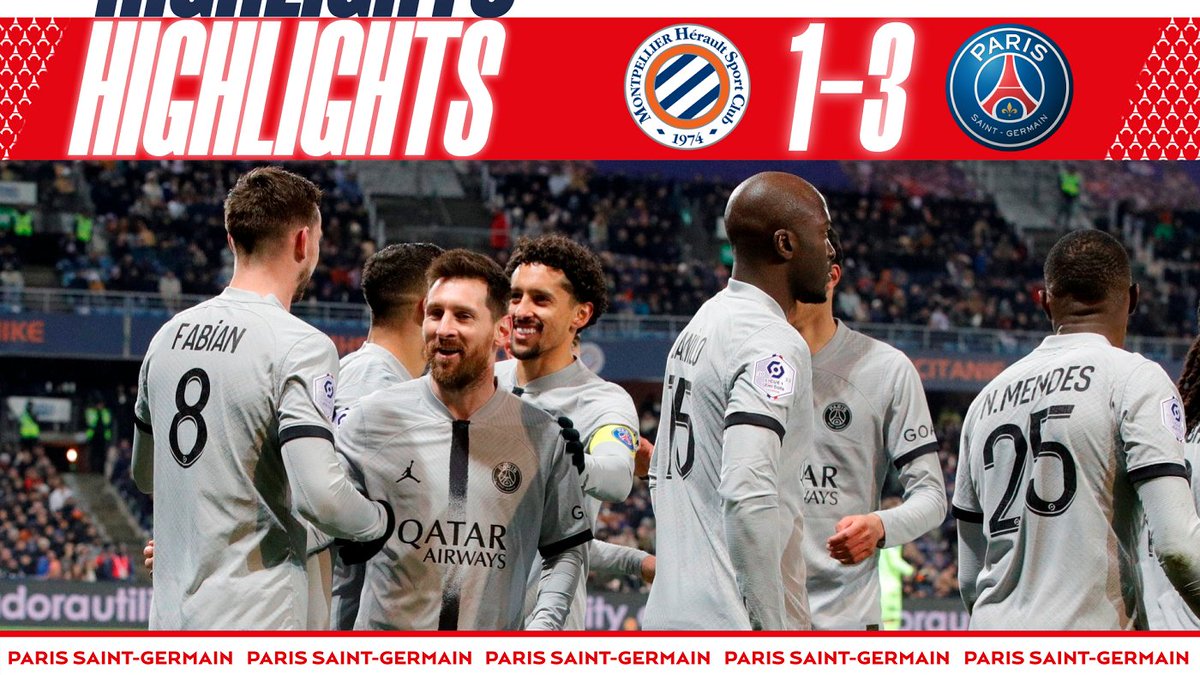 HIGHLIGHTS | Montpellier 1 - 3 PSG I FABIAN RUIZ, MESSI, ZAÏRE-EMERY ⚽️ Revivez les meilleurs moments de la rencontre ! #𝐌𝐇𝐒𝐂𝐏𝐒𝐆