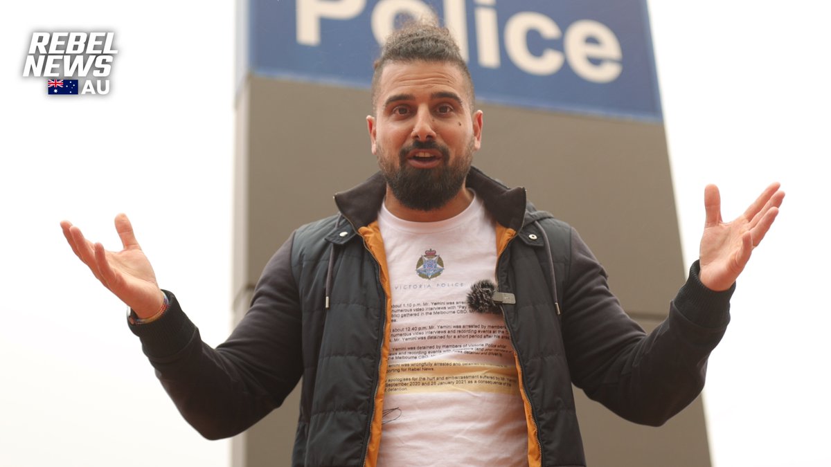 #BREAKING: My security guard has been awarded a SIX-FIGURE PAYOUT after Victoria Police finally conceded to unlawfully arresting him during an anti-lockdown protest in Melbourne. Never forget what they did in the name of health. FULL STORY: