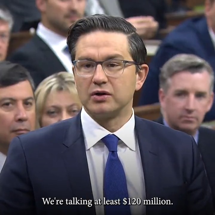 I asked him 5 times. How much did Trudeau give to high priced insider friends at McKinsey?