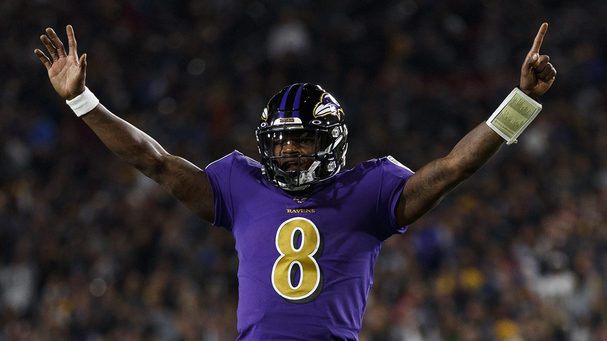 Lamar Jackson was just different during his unanimous MVP season. #RavensFlock