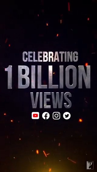 Breaking records, one at a time! Our heart is full rn with all the love for #Pathaan 💖 Celebrating 1 billion views across platforms on all videos. Book your tickets now - |