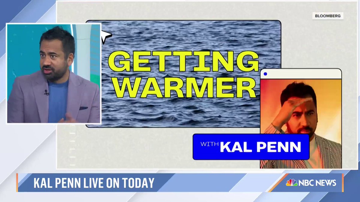 Kal Penn is talking about bringing awareness and solutions for addressing climate change with his new project “Getting Warmer with Kal Penn.” Kal Penn Bloomberg Green