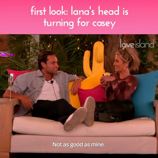 💋FIRST LOOK💋 The kissing challenge is BACK! But while sparks are flying between Lana and Casey, one strong couple hits the rocks... #LoveIsland #ad