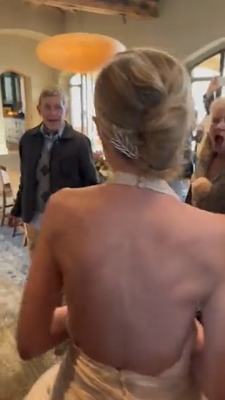 Portia surprised me at her birthday party by renewing our vows. Thank you Kris Jenner for officiating and @BrandiCarlile for performing, and Portia for being the greatest gift to me, even on your birthday. You can watch the whole video on my YouTube.