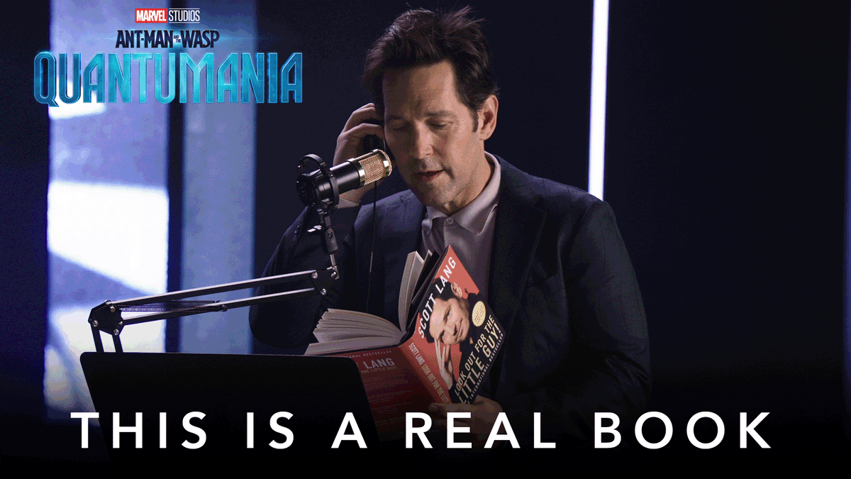 This book is 100% real. Pre-order your copy from Disney Books and Hyperion Avenue Books today: See Marvel Studios’ #AntManAndTheWaspQuantumania, only in theaters February 17.