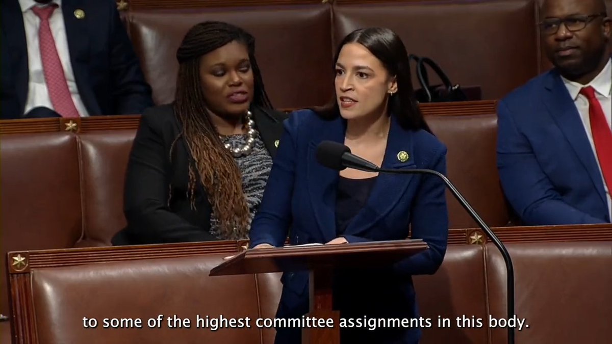 "I had a member of the Republican caucus threaten my life and the Republican caucus rewarded him with one of the most prestigious committee assignments in this Congress." Watch Rep. AOC respond to Republicans' removal of Rep. Rep. Ilhan Omar Omar from the Foreign Affairs Committee ⬇️