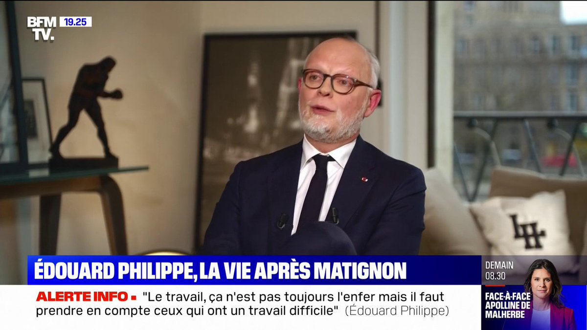 Édouard Philippe (Edouard Philippe): "Les chances que Marine Le Pen a d'accéder au pouvoir en 2027 sont loin d'être négligeables"