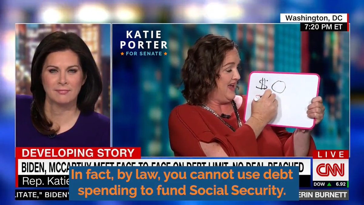 Extremist politicians are eying cuts to Social Security under the guise of reducing the deficit—even though, by law, the program adds $0 to our national debt. I used my whiteboard to call out this dangerous lie and stand up for the millions of Americans who rely on the program.