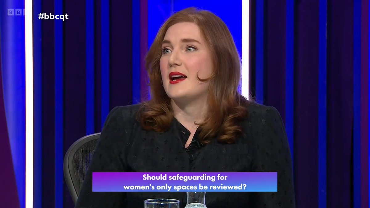 “It’s remarkable to me that politicians in this country…seem to have given up on the belief in reality, that sex is real and that it’s irrefutable” Journalist Ella Whelan says women are an afterthought in the debate around single-sex spaces #bbcqt