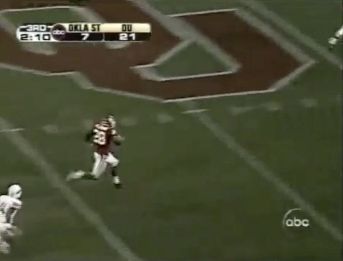Adrian Peterson was in permanent beast mode at Oklahoma