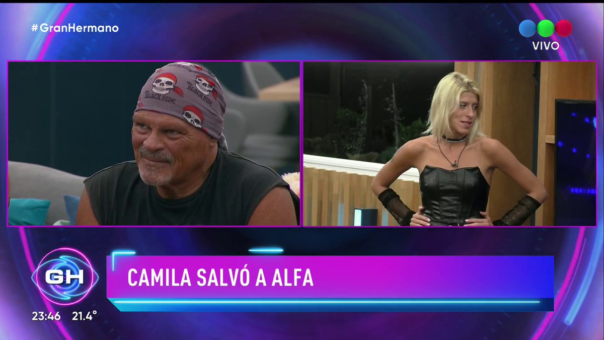 ¡Era de esperar! Camila salvó a Alfa de la placa👏🏼 ➡️Mirá #GranHermano en #GH2022