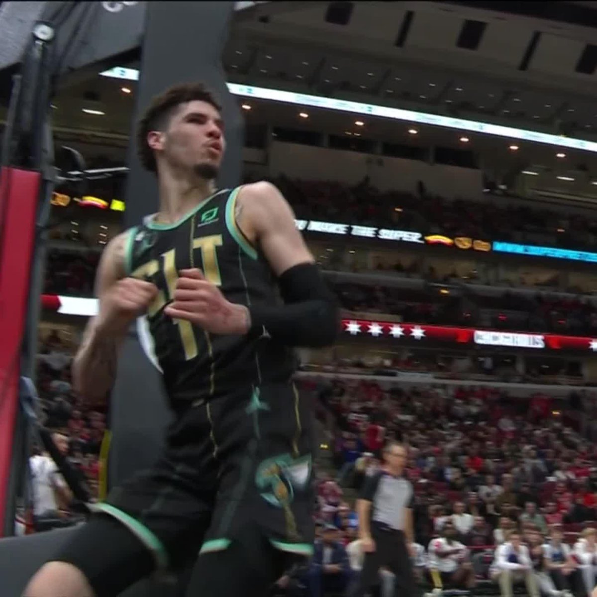 LaMelo Ball was ejected for the first time in his NBA career.