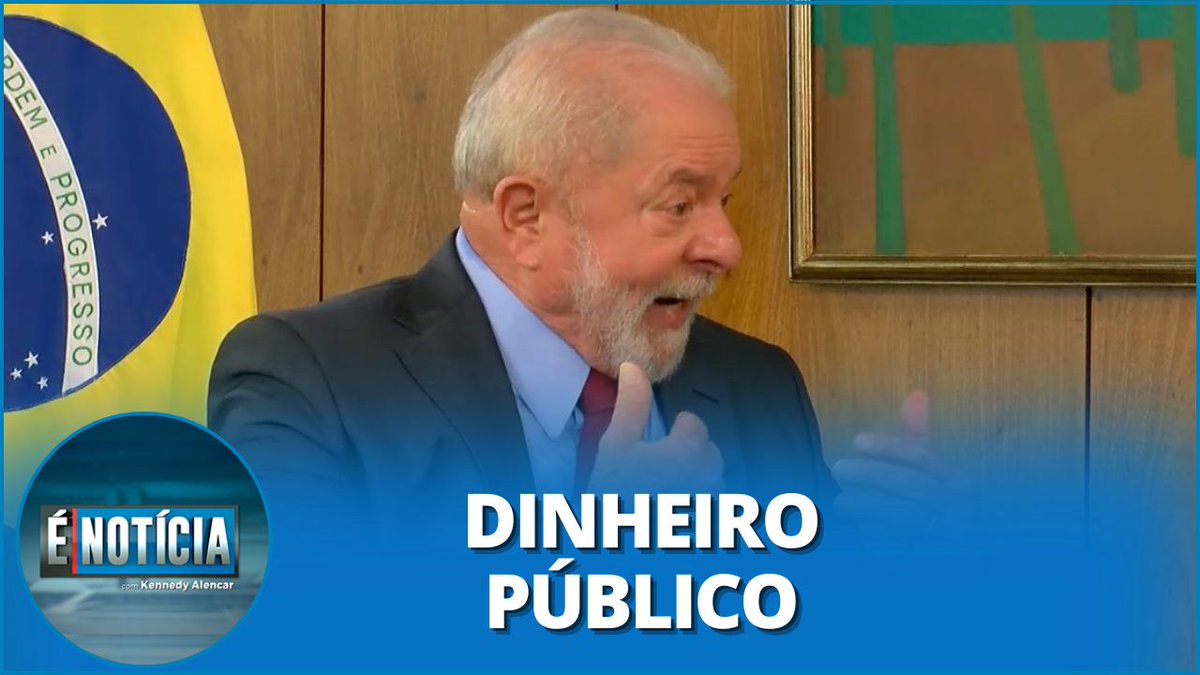 Lula critica gastos de Bolsonaro: “Todos os presidentes juntos não gastaram o que ele gastou”. #ÉNotícia