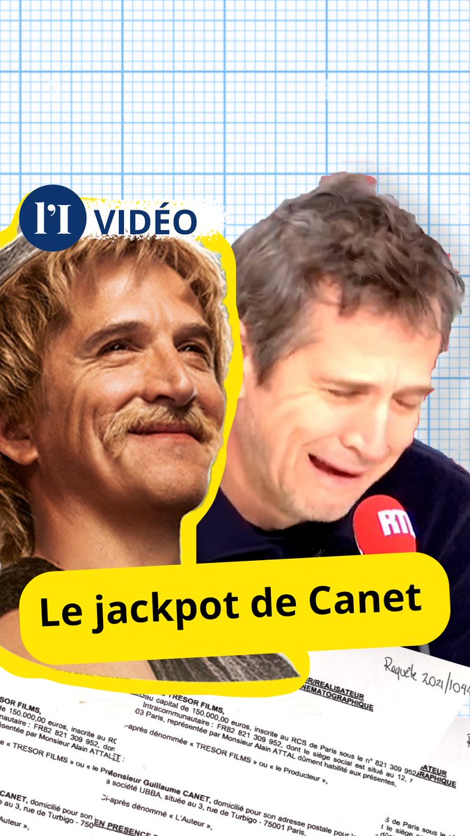 [#VIDEO] 🎬 Guillaume Canet implore le public de venir voir #Astérix et #Obélix : L’Empire du milieu, pour sauver le #cinéma français. Mais en lisant son contrat, c’est plutôt son #jackpot personnel qui saute aux yeux👀 Emeline Mauro revient en vidéo sur notre enquête 👇