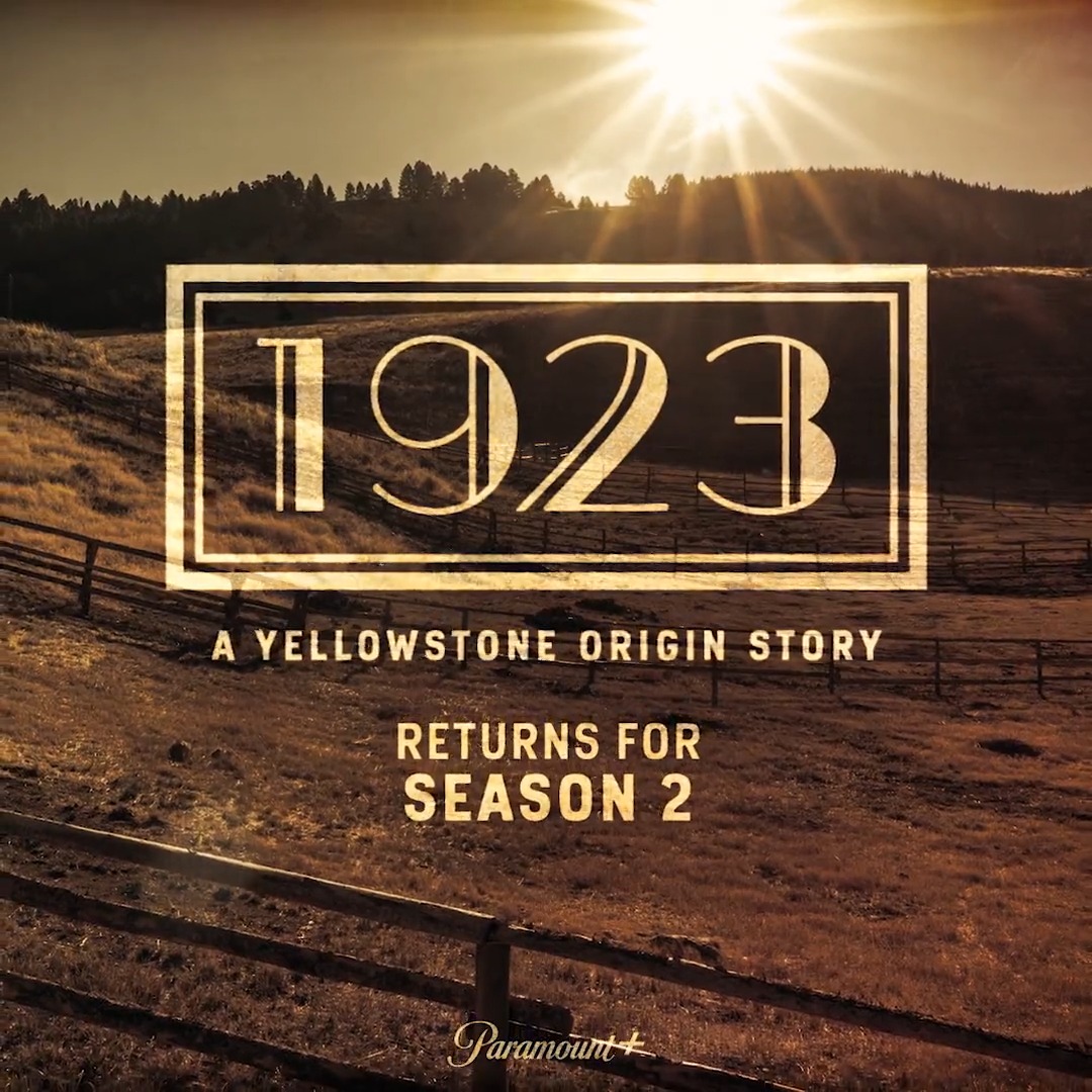 There are more stories to tell… #1923TV will return for a second season. In the meantime, season 1 continues with new episodes this Sunday, exclusively on @ParamountPlus. See you soon. #ParamountPlus