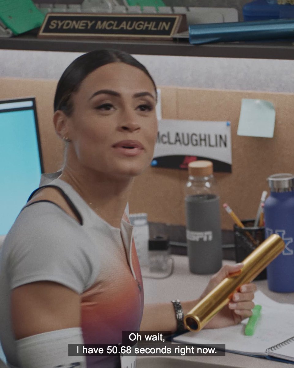 You're hilarious, Sydney McLaughlin-Levrone 🤣 #ThisIsSportsCenter