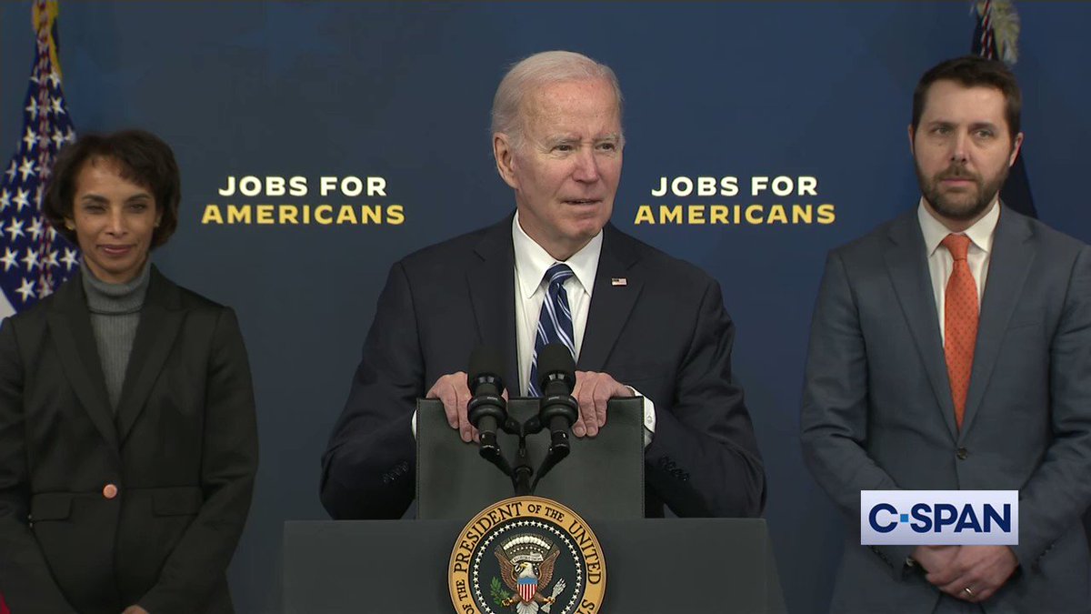.President Donald J. Trump: Do I take any blame for inflation? No … Because it was already there when I got here, man. Remember what the economy was like when I got here? Jobs were hemorrhaging, inflation was rising, we weren't manufacturing a damn thing here. We were in real economic difficulty.