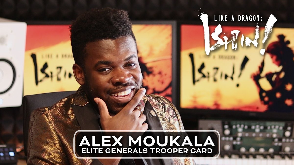 Secret's out, I'm a character in Like A Dragon: Ishin! RGG Studio | Like a Dragon & Yakuza Series decided to bring the funk and feature me in a Trooper Card in the game. Call on me and we'll blast enemies away with the power of music! The Trooper Cards Free DLC will be available from February 21st #Sponsored