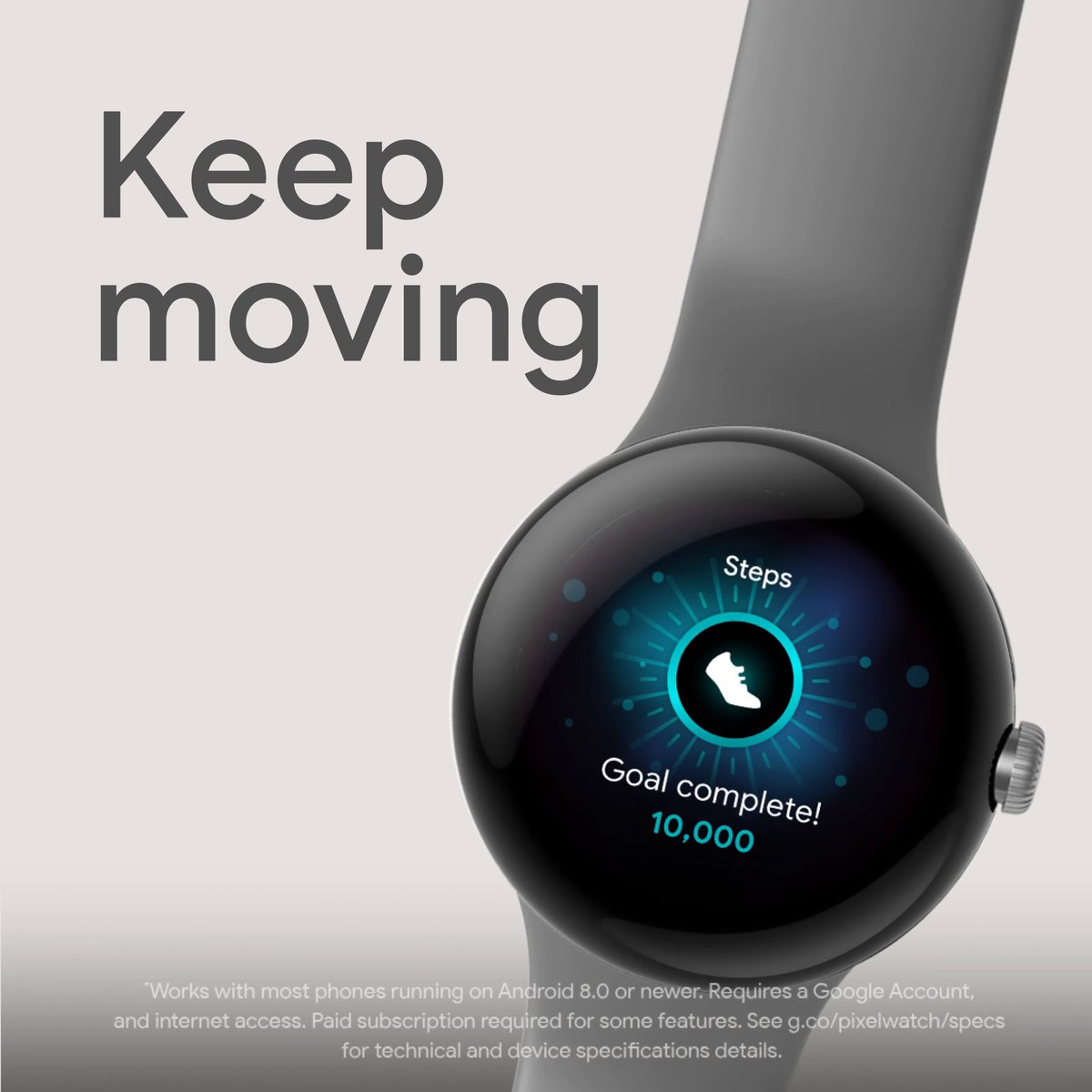 #TeamPixel, can you believe it's already February? Turn resolutions into habits with the help of #GooglePixelWatch*: 💓 Keep moving with @Fitbit 🗓 Stay on track with GoogleCalendar ✅ Conquer your to-do list with Google Assistant 📷 Reflect on progress with GooglePhotos