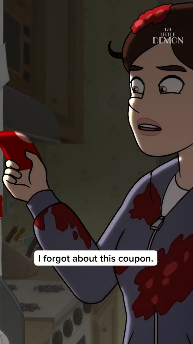 Never make Laura waste her time or coupons. #LittleDemonFX