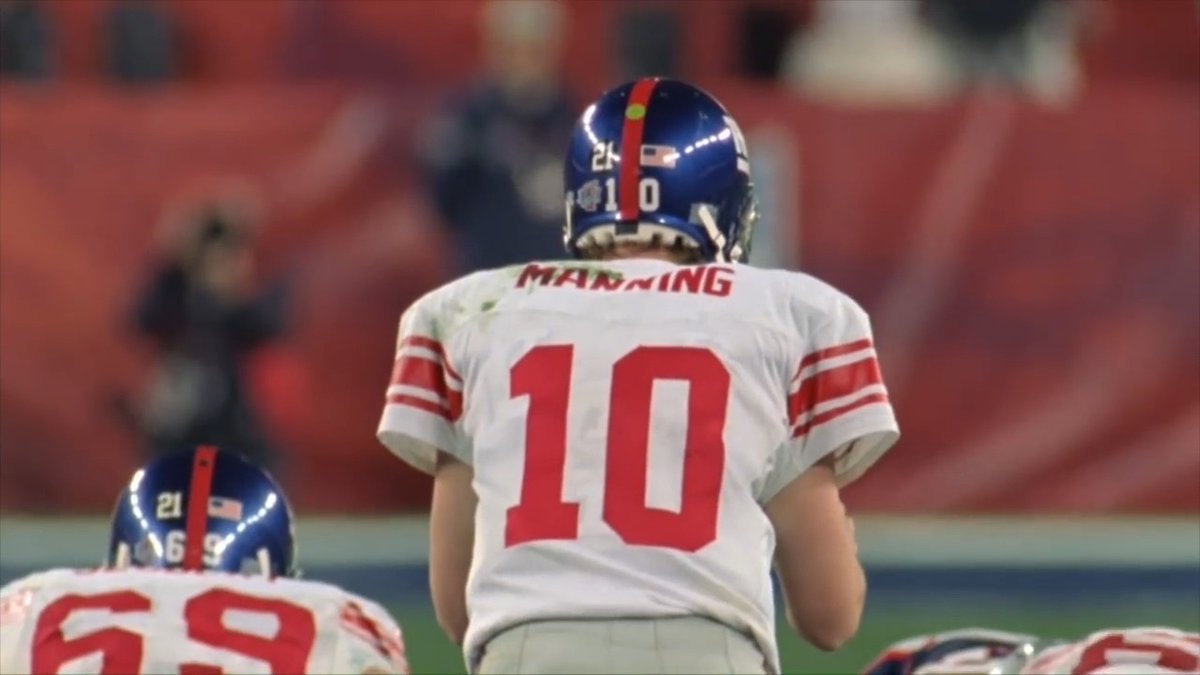 The 2007 Patriots were perfect until they weren't. 15 years ago today, Eli Manning and Plaxico Burress connected for a TD with 35 seconds remaining in Super Bowl XLII, lifting the New York Giants to a stunning 17-14 win over New England. 📹: NFL