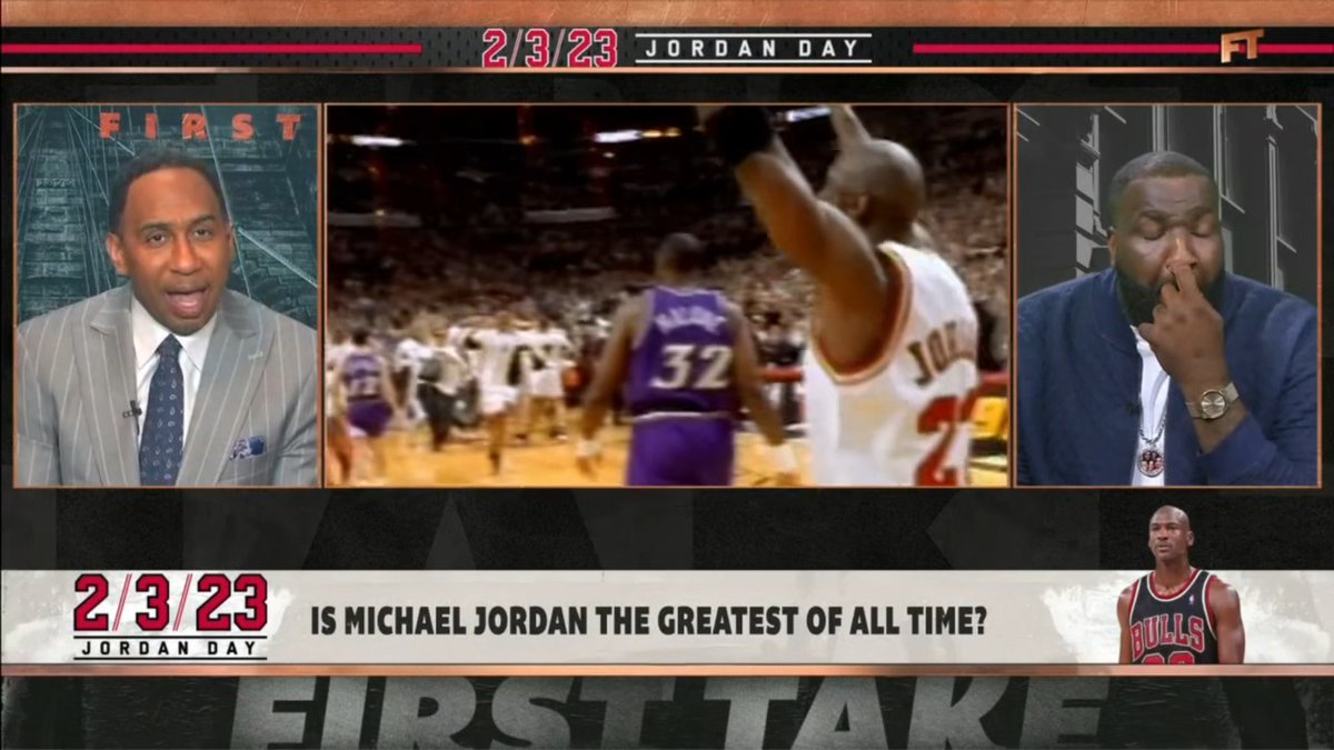 There is no debate Michael Jordan is the GOAT 🐐!