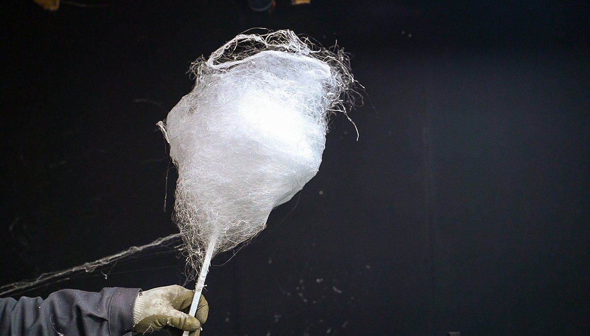 Can a Polyfloss machine make recycling plastic easier in parts of the world that are drowning in trash?
