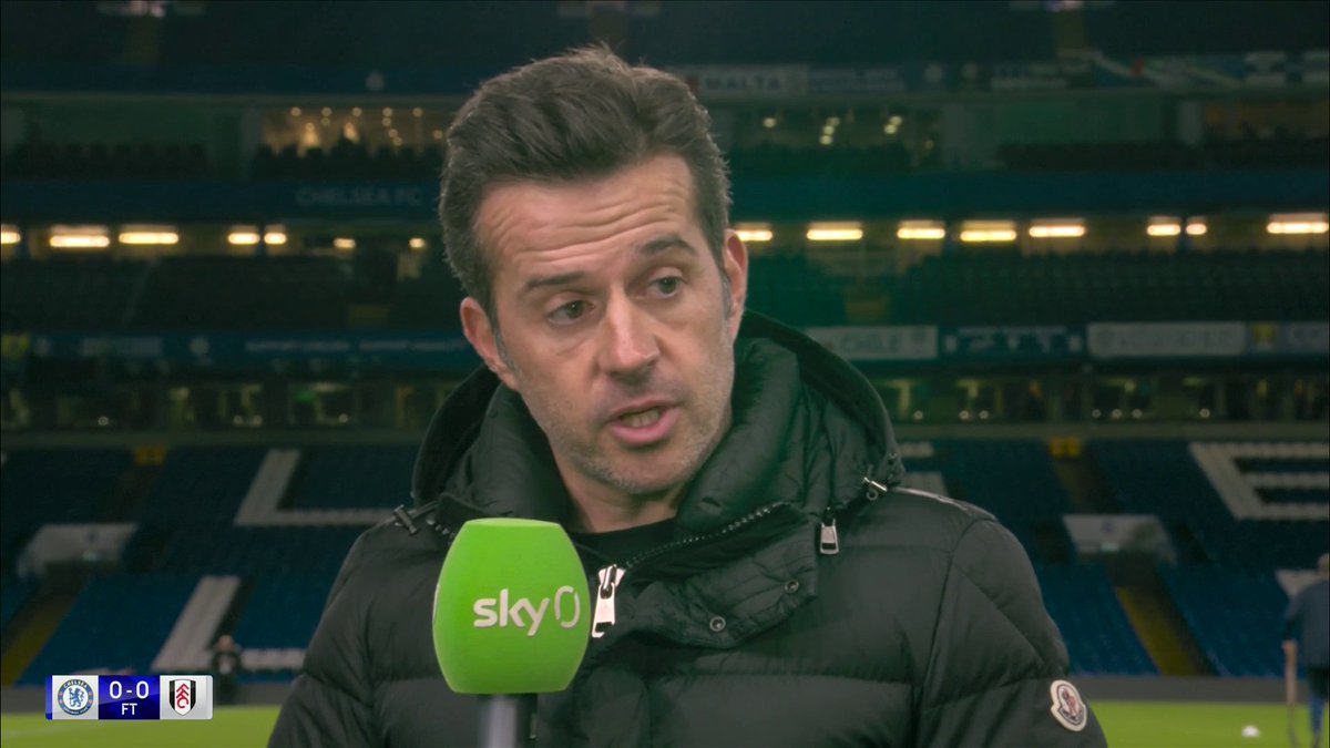 🗣️ "To take 4 points in 6 from Chelsea is a fantastic achievement for ourselves." 👏 Fulham manager Marco Silva praises his side after drawing 0-0 at Stamford Bridge. 💬