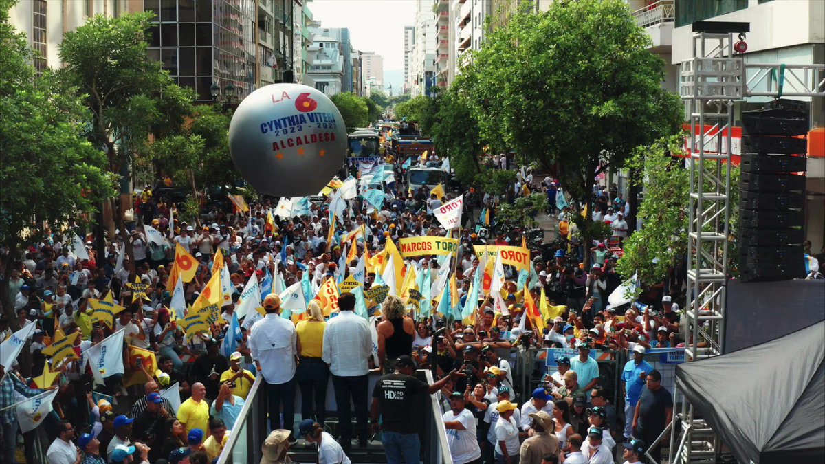 Guayaquil siempre ha luchado por Guayaquil y por la Patria. Este domingo vota por la 6 y #LaAlcaldíaDeLaGente.