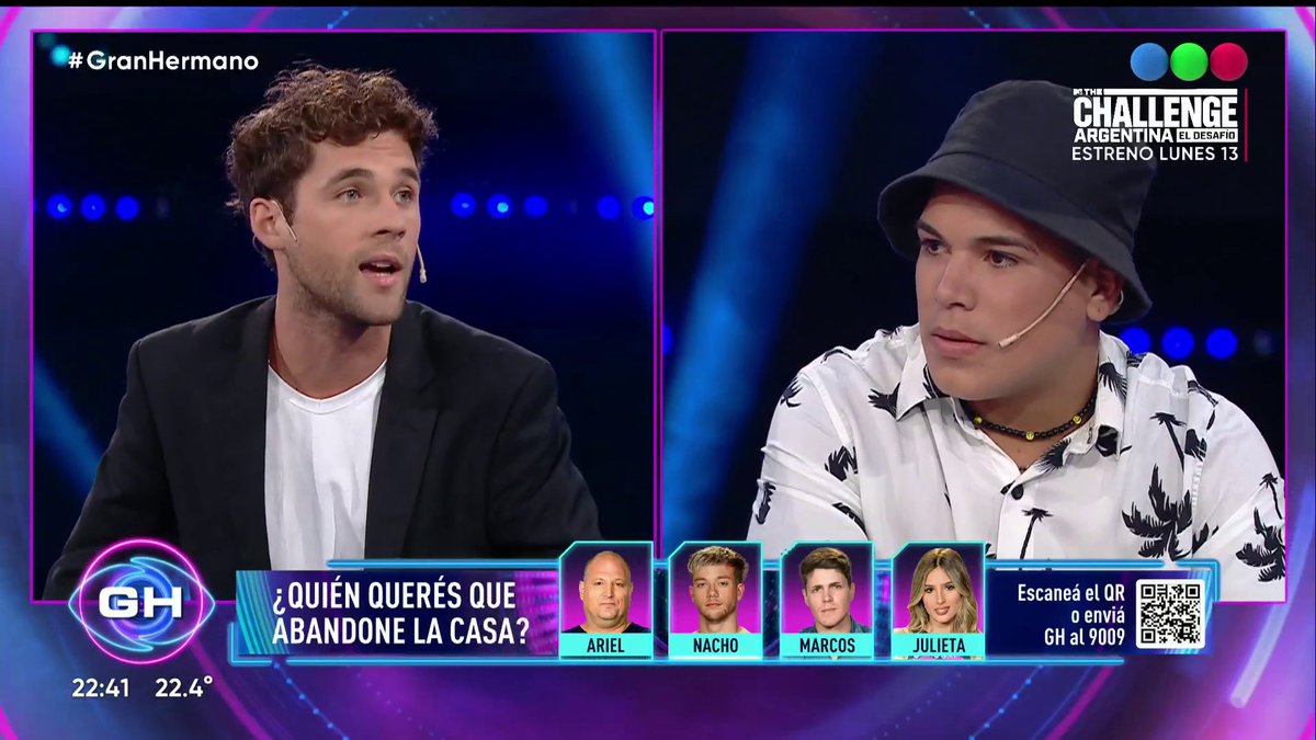 Agustín vs. Thiago 🤜🤛 Mirá #GH2022 en vivo en #GranHermano