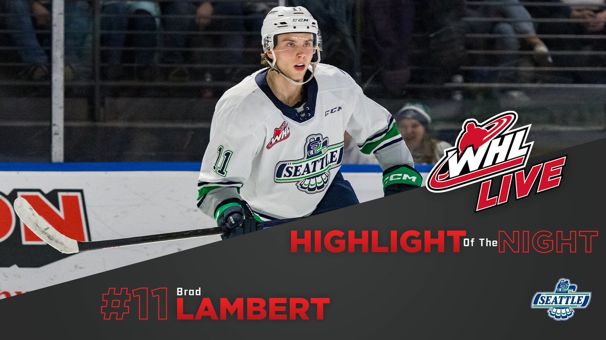 🎥HIGHLIGHT OF THE NIGHT🎥 'See you in the postseason,' says Brad! Seattle Thunderbirds | Winnipeg Jets | #WHLHoN