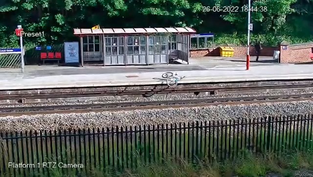 😱 Absolutely shocking CCTV footage from Cross Gates station, Yorkshire. ⚠️ Not only are these youths risking their own lives, they're putting so many others in danger, potentially causing a derailment: ➡️ #SafetySaturday