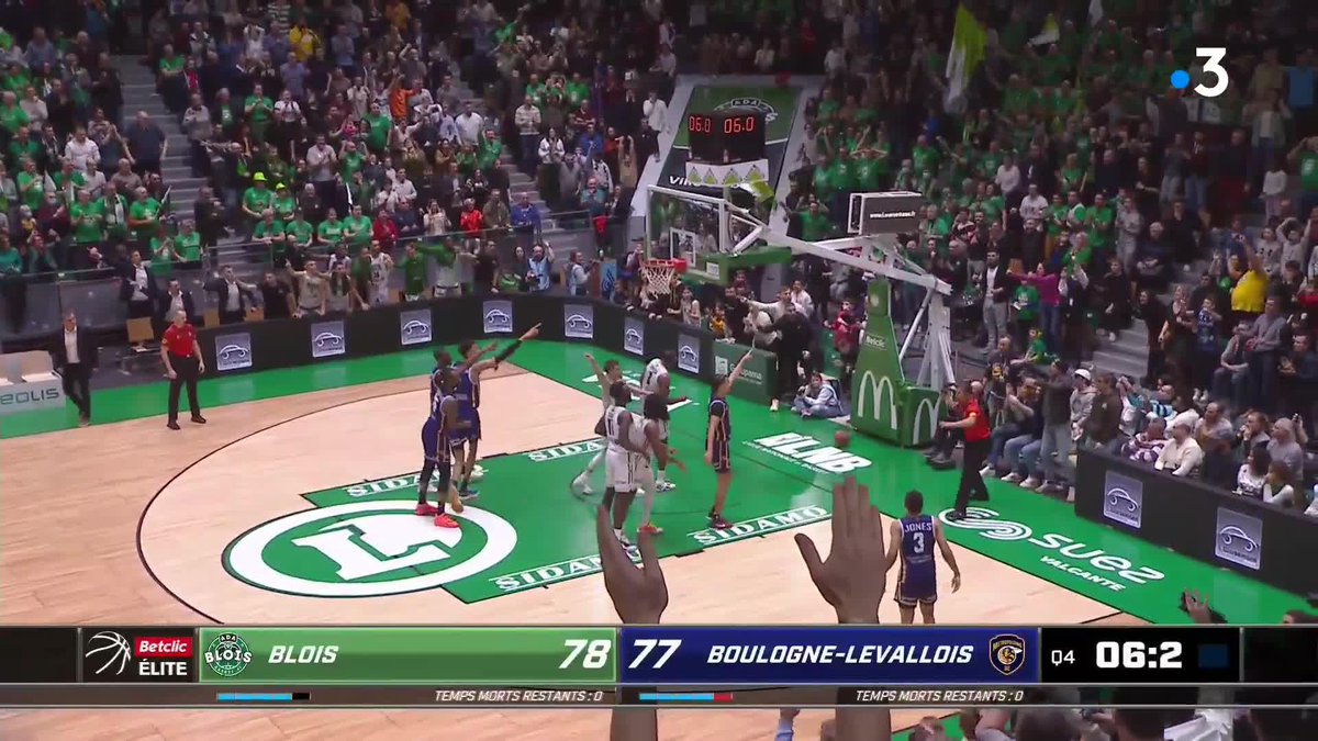 CLUTCHISSIME 😱😱😱 🐝 ADA Blois Basket 41 🐝 #BetclicELITE #LNBTV