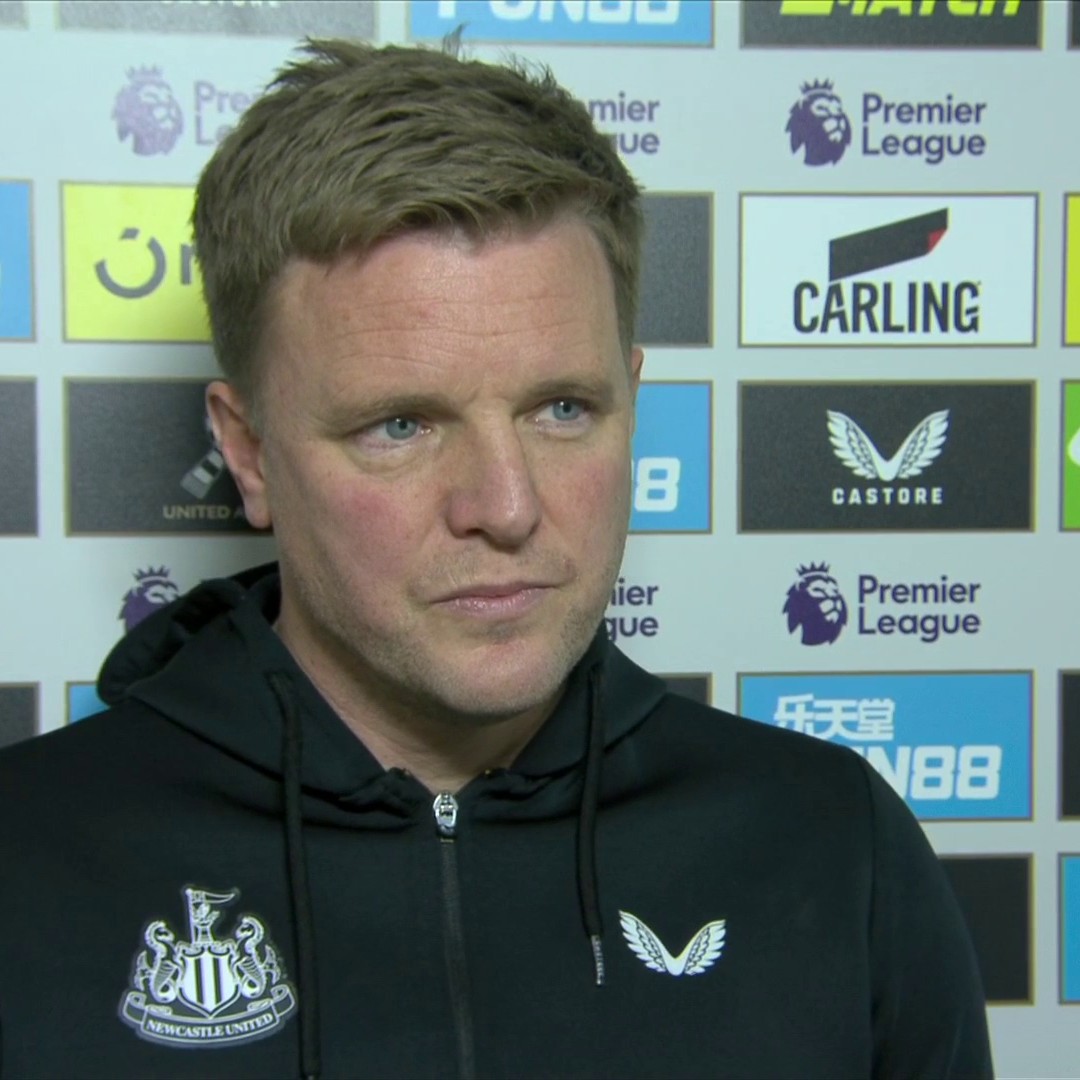 "He's the best dribbler of a football that I've seen!" 🌪️ Eddie Howe details his team selection with Saint-Maximin back starting ⚫⚪