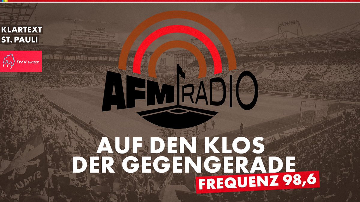 Jede*r kennt's: Mal kurz auf den Lokus verschwunden, wird's meistens so richtig spannend und das Beste wird verpasst. Als Neuerung zur Rückrunde schaffen wir eine kleine Abhilfe und übertragen das AFM-Radio auf den Toiletten der Gegengerade. 🔊 #fcsp