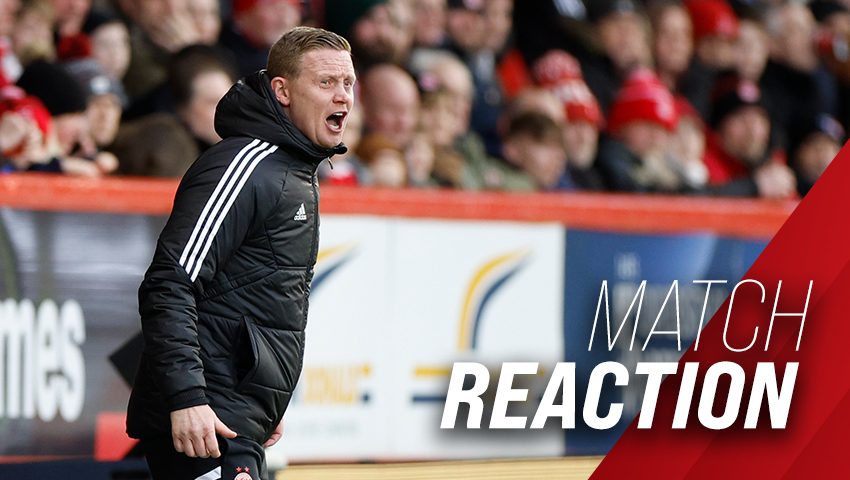 📺 Barry Robson gave his reaction to RedTV after our victory over Motherwell this afternoon. #StandFree | #cinchPrem
