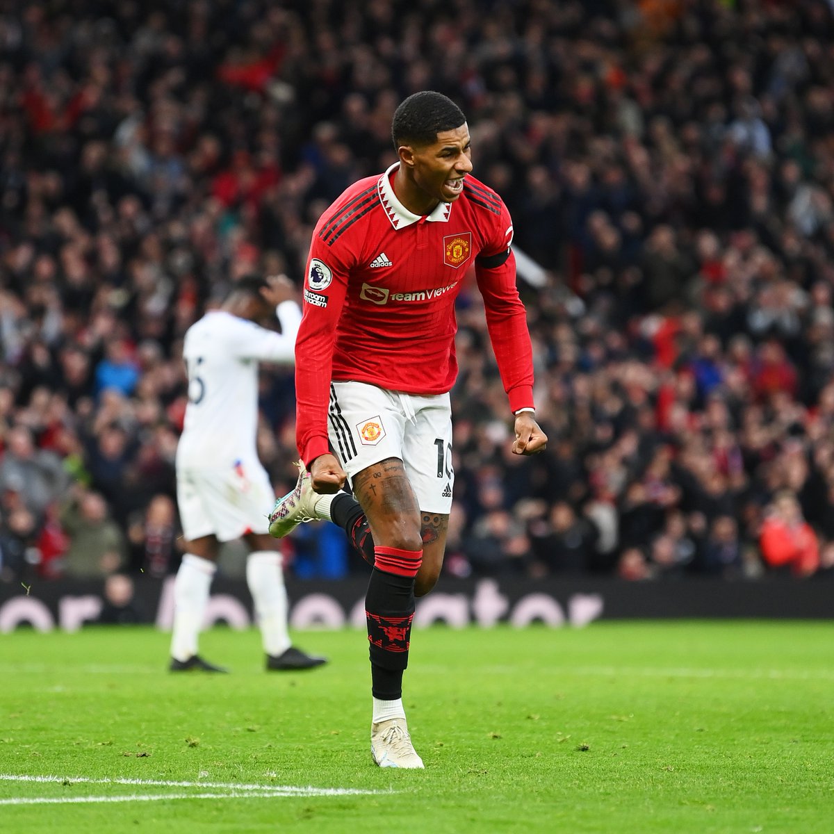 ⏩️ From back to front. A beautifully crafted move for MR's finish 👏 #MUFC || #MUNCRY