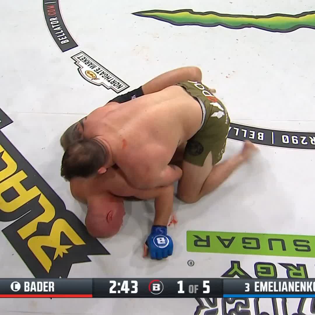๐ฏ๐ฐ๐บ๐ป๐ถ๐น๐ Heavyweight Champion Ryan Bader becomes the first man ever to defeat Fedor twice. ๐บ #Bellator290 | ๐ช๐ฉ๐บ & ๐ท๐๐๐๐๐๐๐๐+ | LIVE NOW